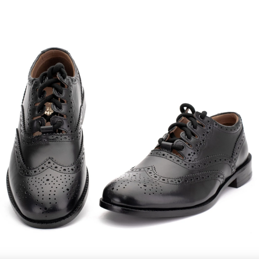 Traditional Black Ghillie Brogues