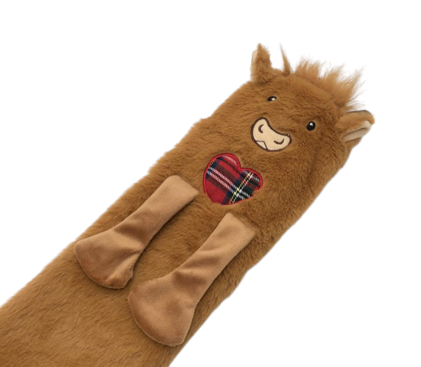 Highland Cow 1.7L Long Hot Water Bottle