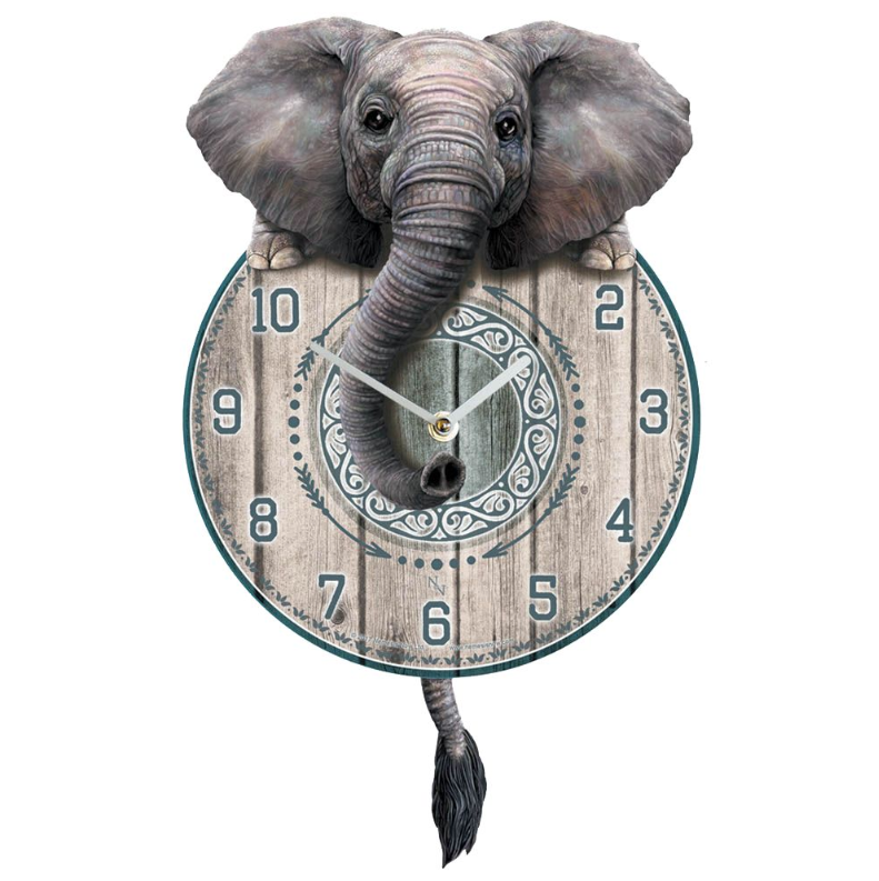 Elephant Pendulum Clock