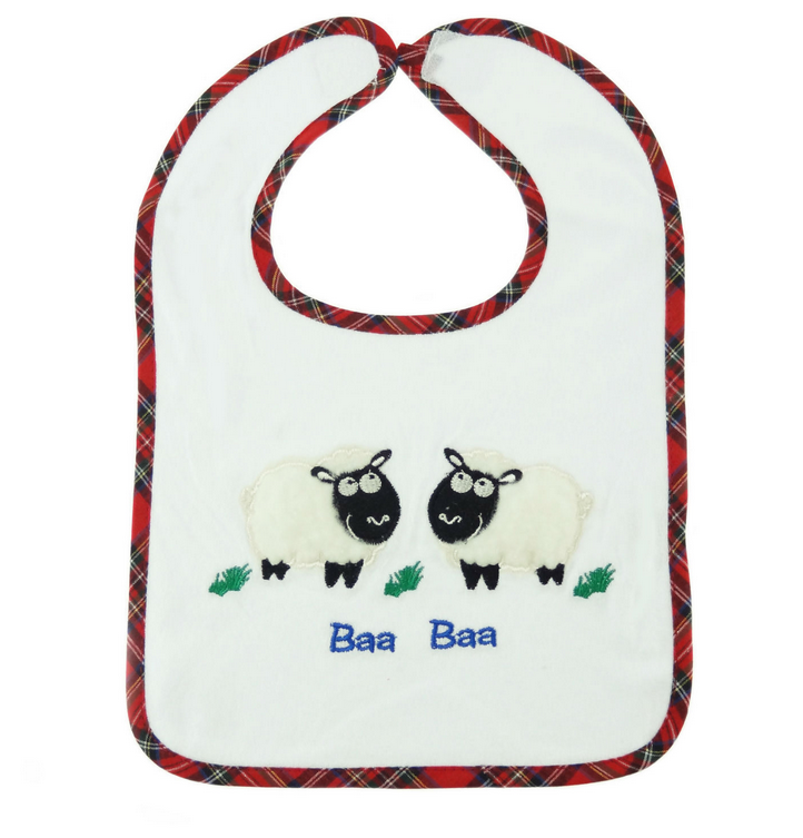 "Baa Baa" Sheep Baby Bib