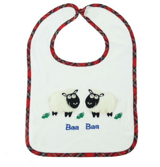 "Baa Baa" Sheep Baby Bib