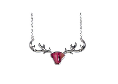 Heathergems Stag Antler Necklace