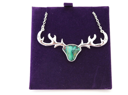 Heathergems Stag Antler Necklace