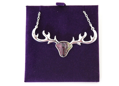 Heathergems Stag Antler Necklace