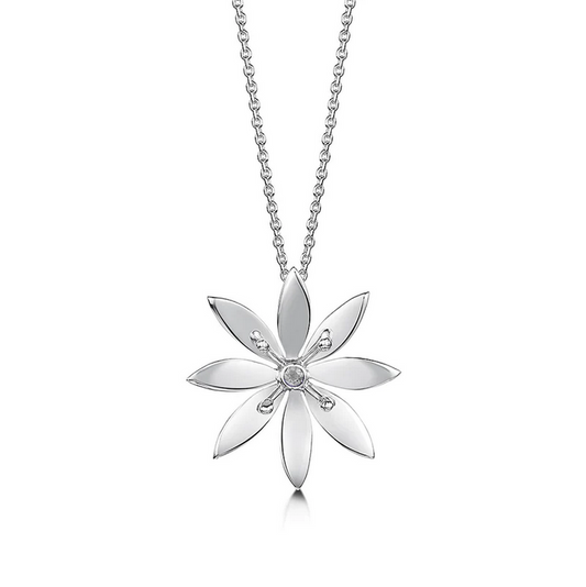 Allium Sterling Silver Necklace