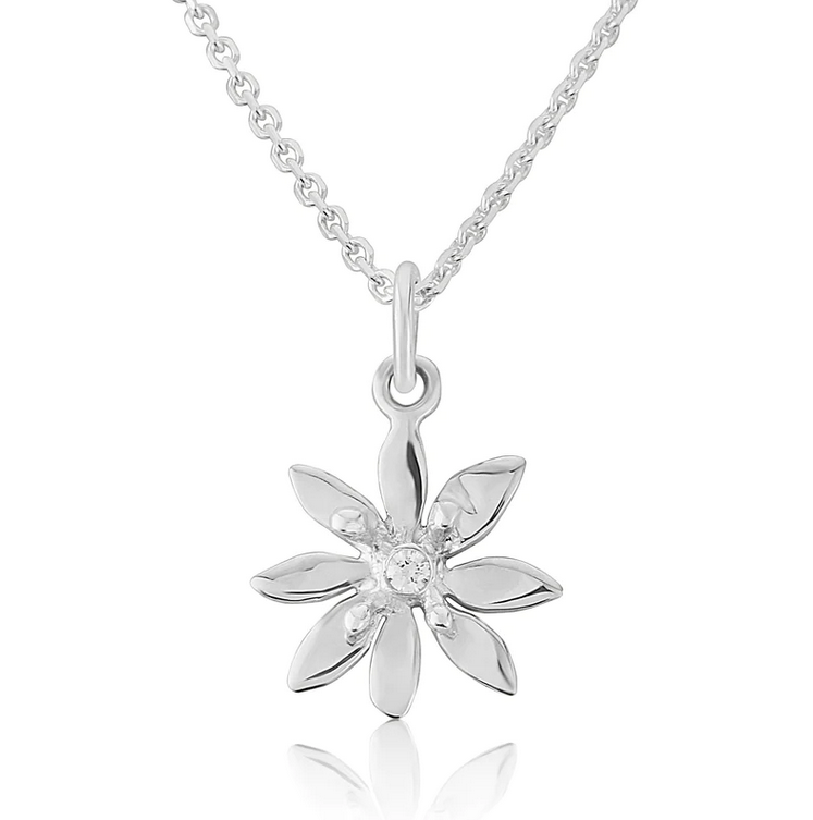 Allium Sterling Silver Small Necklace