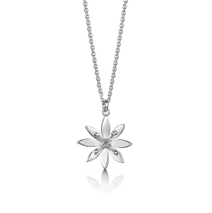 Allium Sterling Silver Medium Necklace