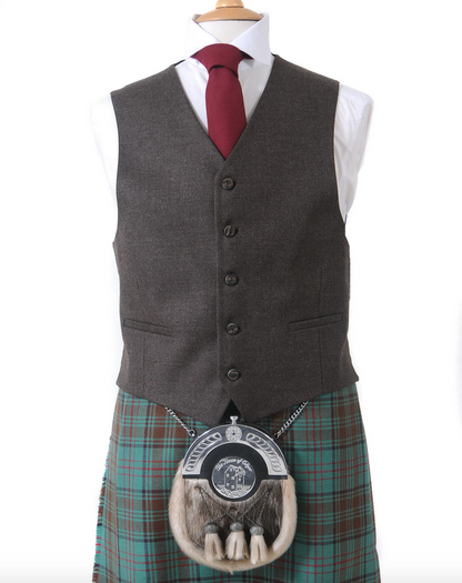 Peat Crail Highland Jacket & Waistcoat