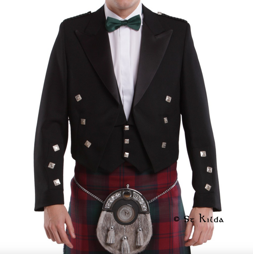 Traditional Prince Charlie Jacket and Waistcoat