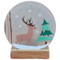 Christmas Stag Round Candle Holder