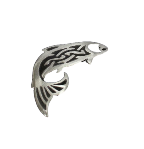 Salmon Kilt Pin