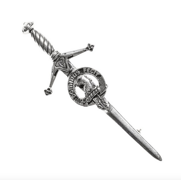 Baird Clan Crest Pewter Sword Kilt Pin – Kilts Wi Hae