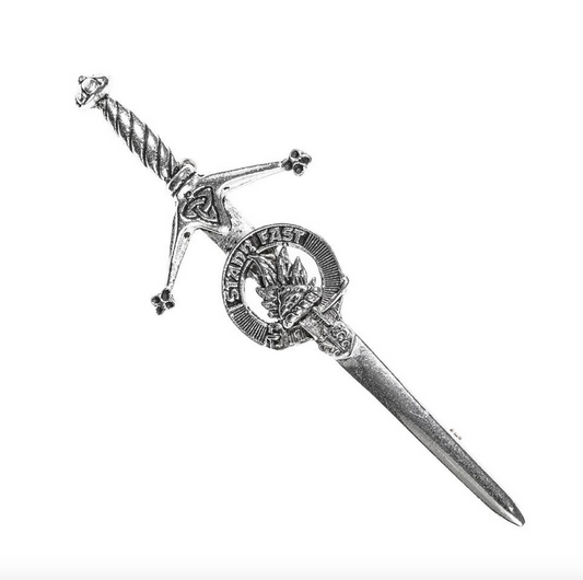 Grant Clan Sword Kilt Pin
