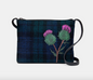 Scottish Thistle Cross Body Bag