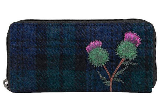 Thistle Zip Round Purse