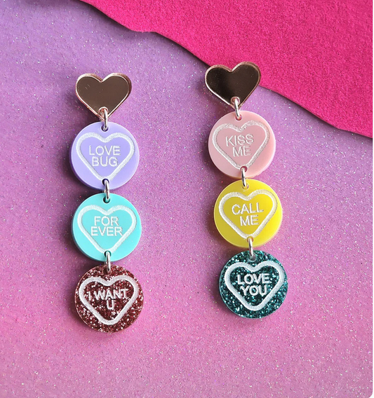 Love Heart Earrings