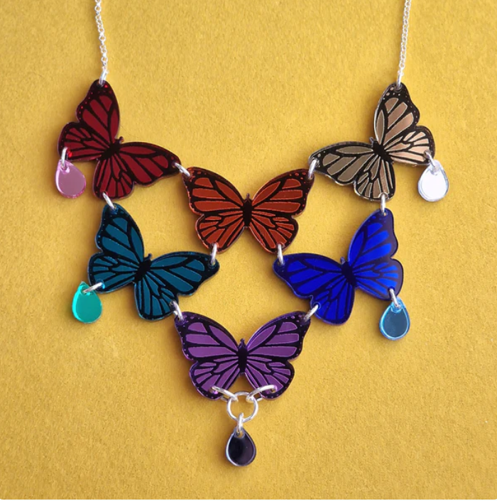 Butterfly Statement Necklace