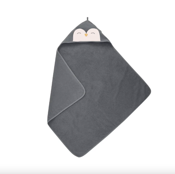 Penguin Hooded Bath Towel