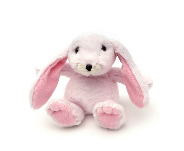 Mini Snuggly Baby Pink Bunny