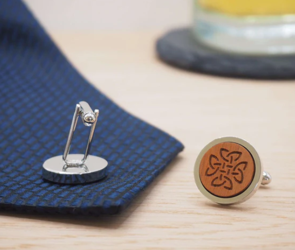 Celtic Knock Wood Cufflinks