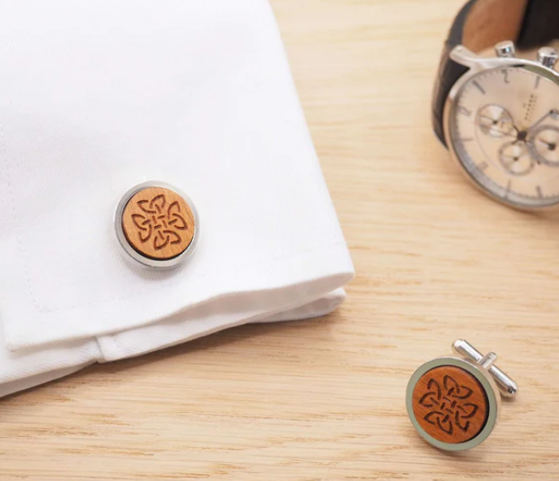 Celtic Knock Wood Cufflinks