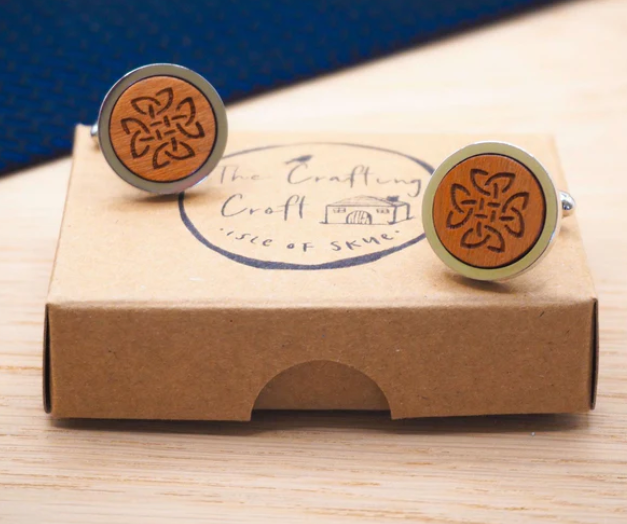 Celtic Knock Wood Cufflinks