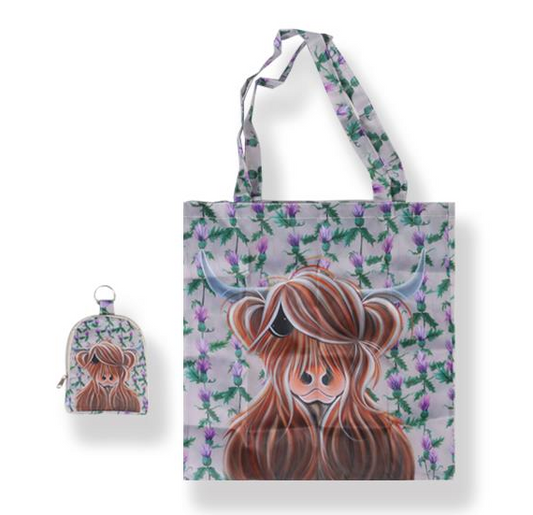 Miss Thistle Shopping Bag