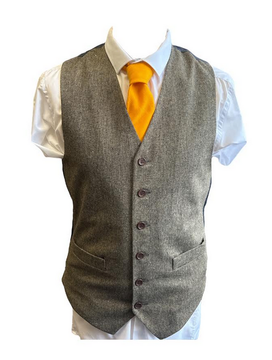 Brown Fleck Waistcoat