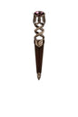 Brushed Antique Serpent Safety Sgian Dubh