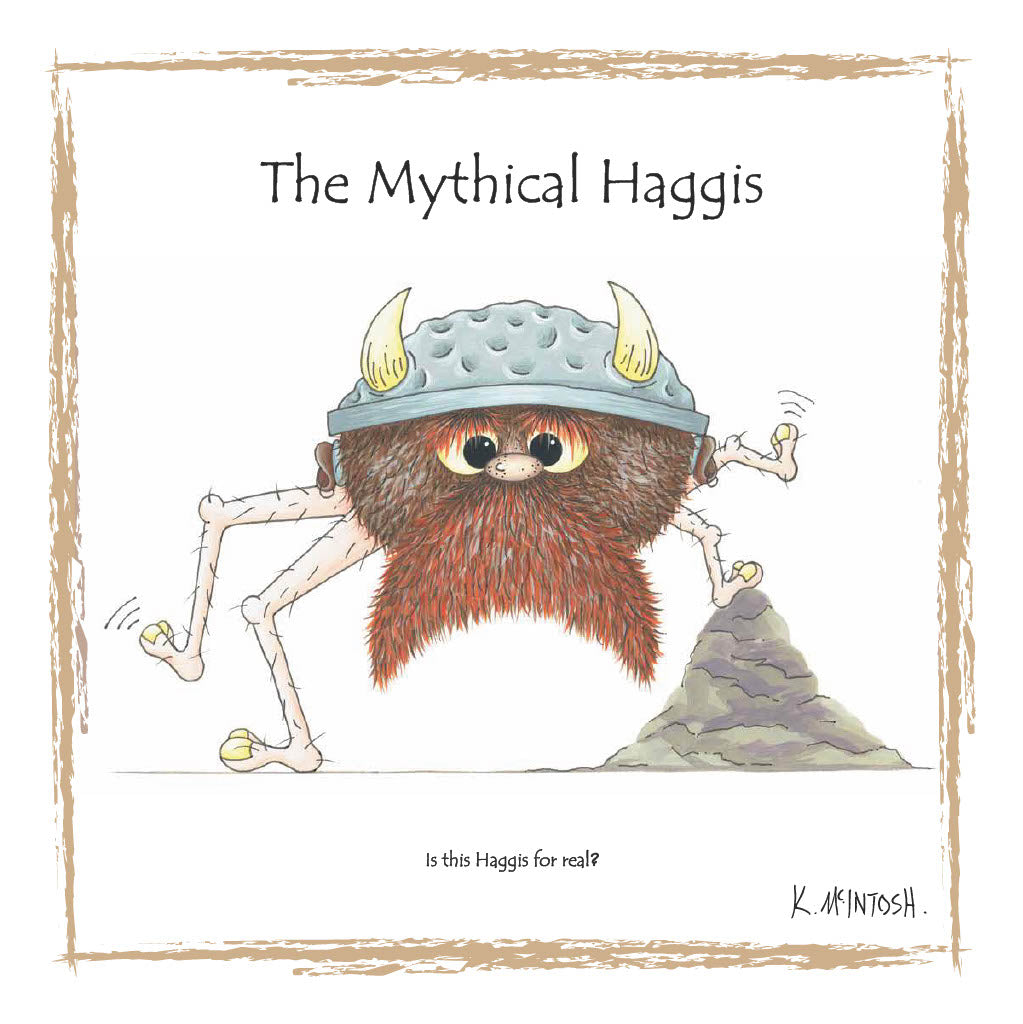 The Concise Field Guide To The Haggis Of Scotland Greetings Cards - 21 Designs