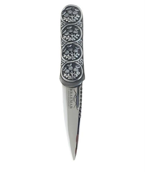 Thistle Handle Sgian Dubh - 4 Finishes