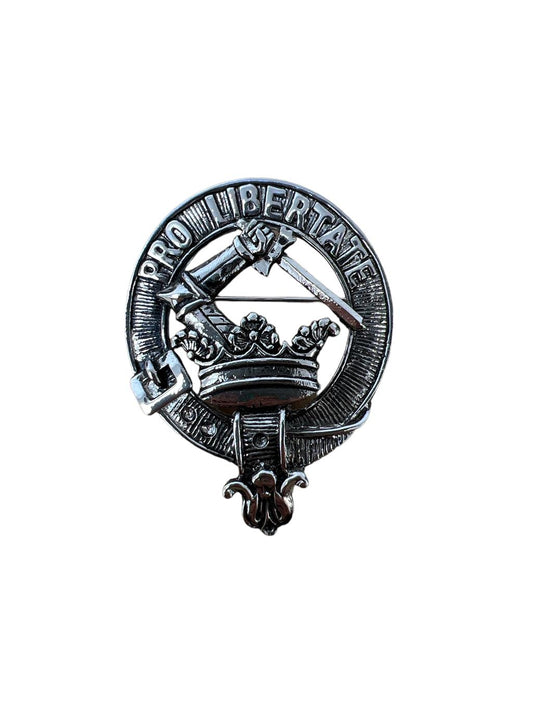 Wallace Clan Cap Badge