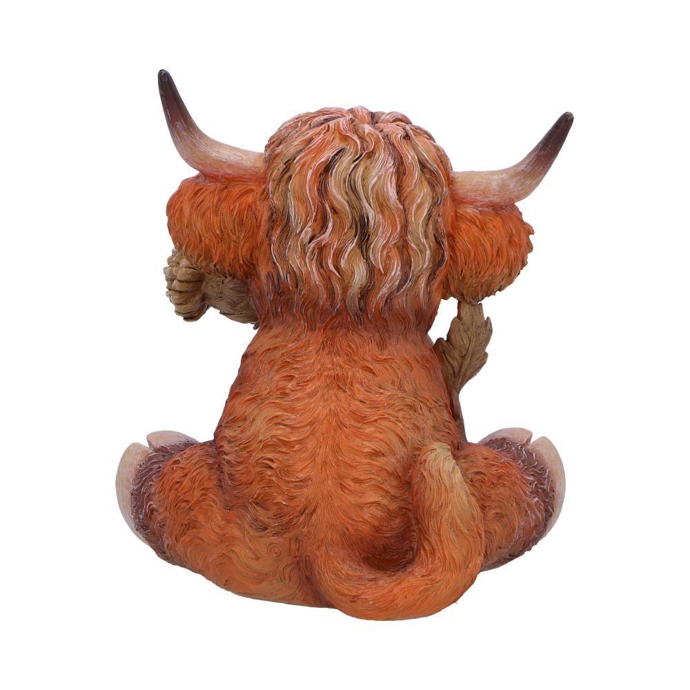 Highland Thistle Cow Ornament