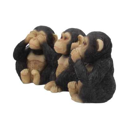 Three Wise Chimps