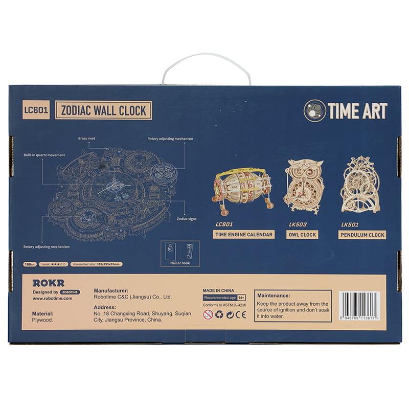 Zodiac Wall Clock Model Kit