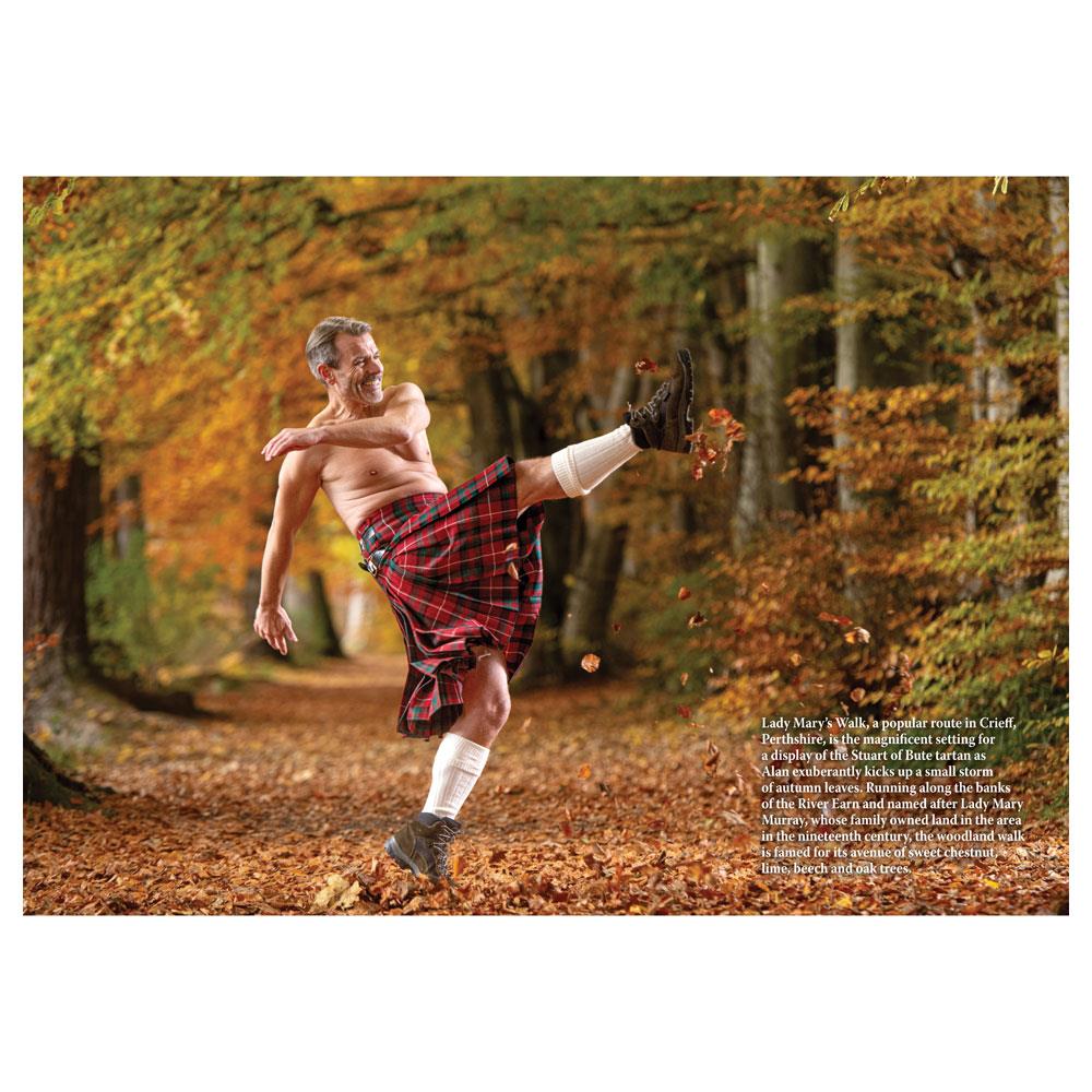 Men In Kilts Large Calendar 2025