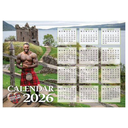 Men In Kilts Large Calendar 2025