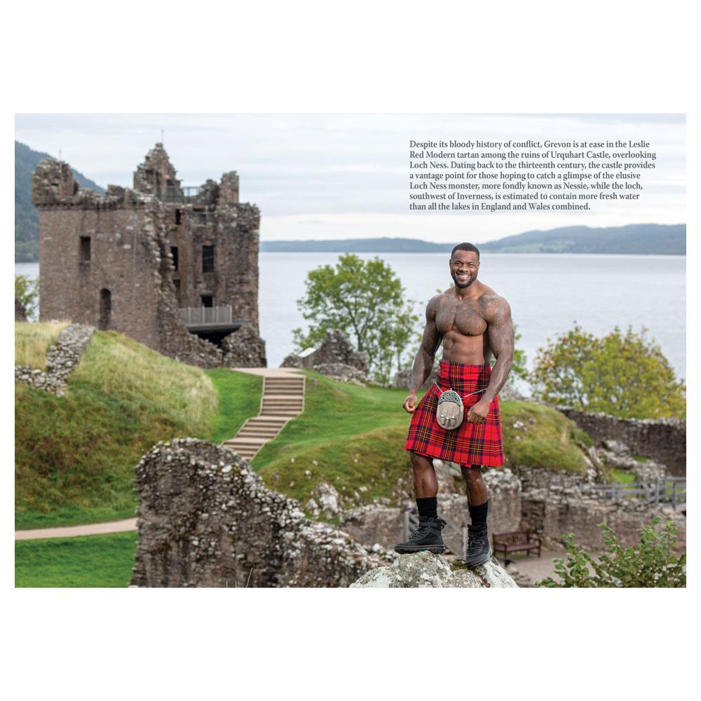 Men In Kilts Large Calendar 2025