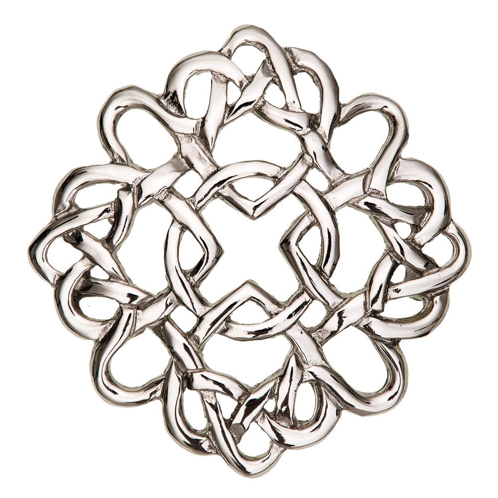 Four Marys Celtic Sash Brooch Pin