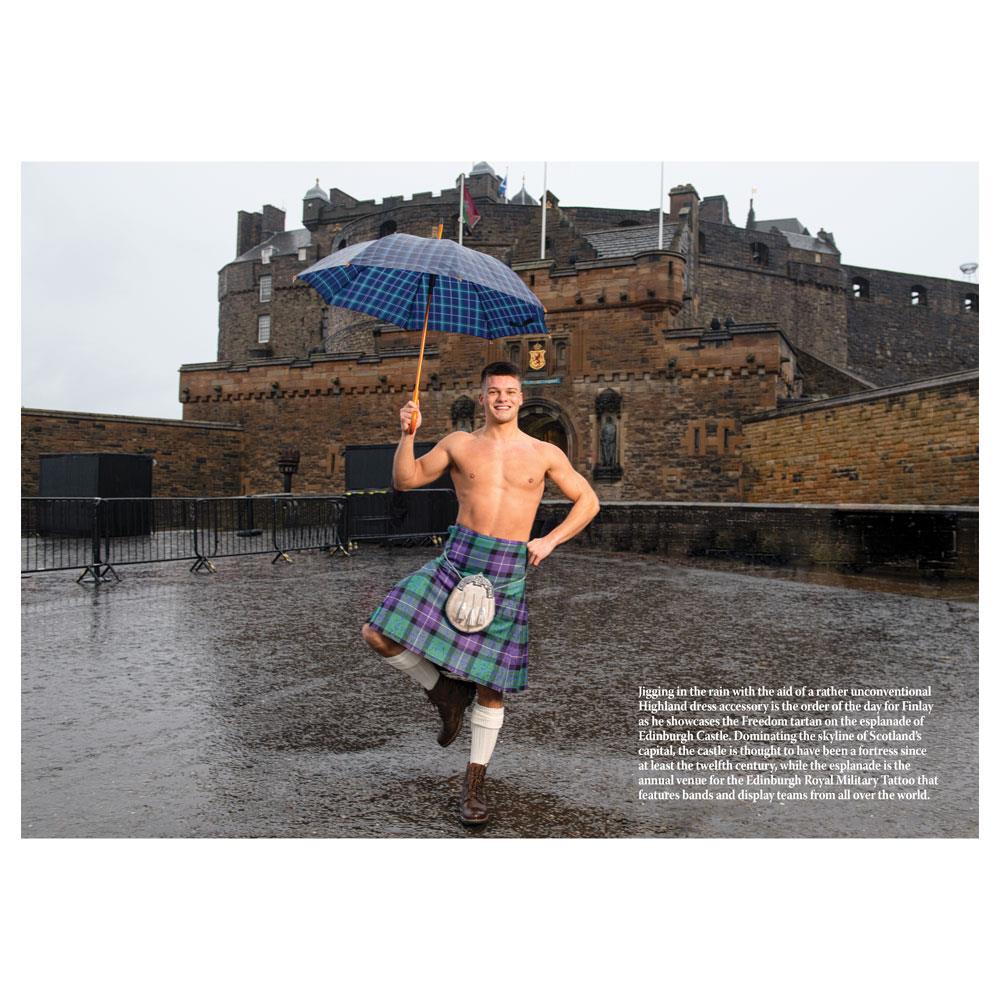 Men In Kilts Large Calendar 2025