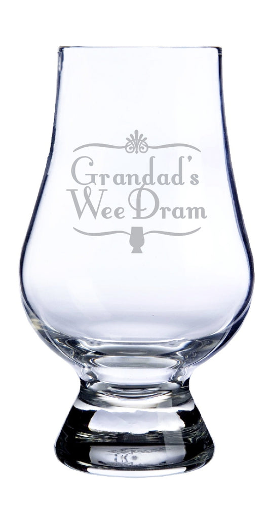 Glencairn Whisky Glass - "Grandad's Wee Dram"