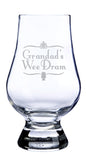 Glencairn Whisky Glass - "Grandad's Wee Dram"