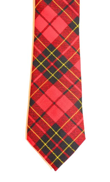 Tartan Neck Tie - Brodie Red