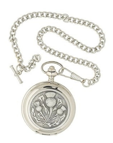 Thistle Mechanical Pocket Watch