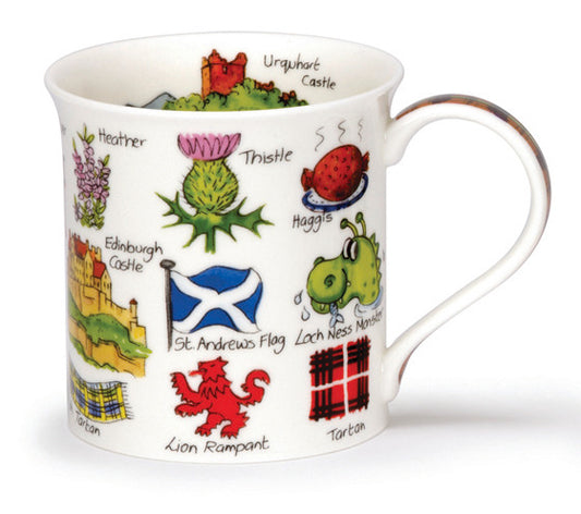 Scottish Landmarks China Mug