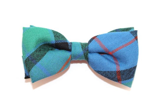 Wool Tartan Bow Tie - Flower Of Scotland