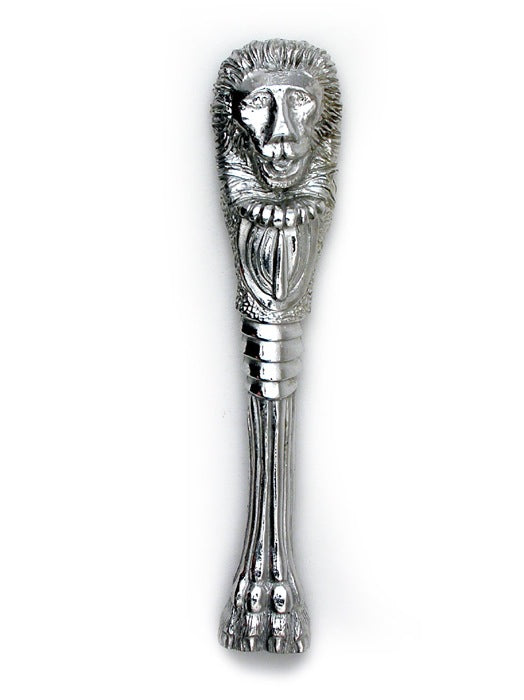 Polished Pewter Scottish Lion Traditional Kilt Pin