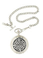 Triquetra Celtic Knot Mechanical Pocket Watch