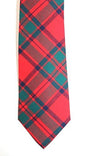 Tartan Neck Tie - MacIntosh Red Modern