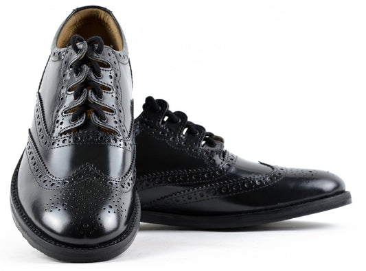 Leather Custom Grade Ghillie Brogue - Wide Fit Available